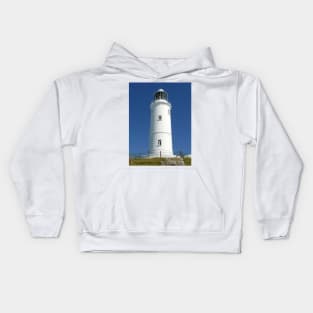 Trevose Head Lighthouse, Cornwall Kids Hoodie